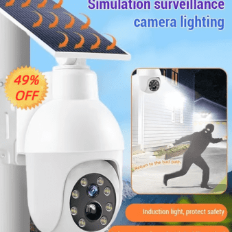 ⏰Simulation Surveillance Camera Street Light